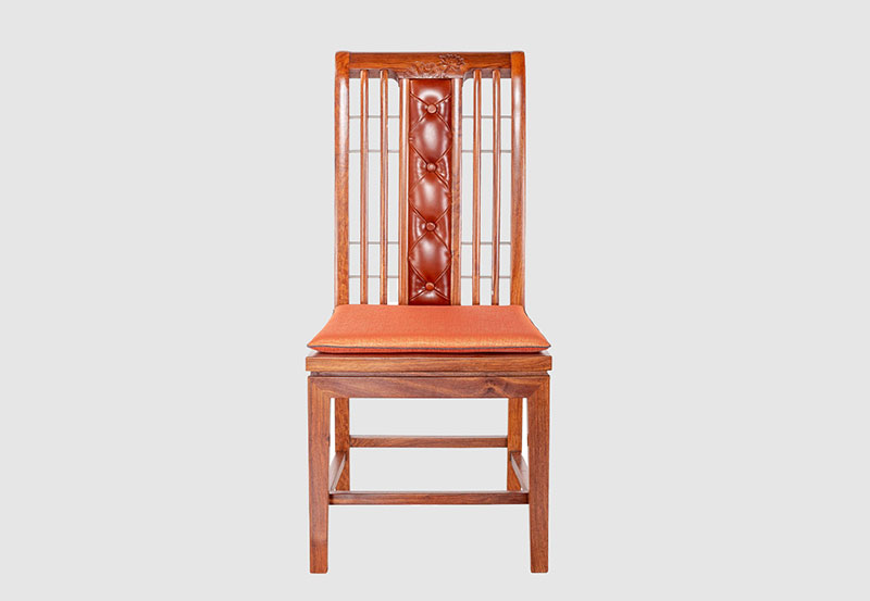 上栗芙蓉榭中式实木餐椅效果图